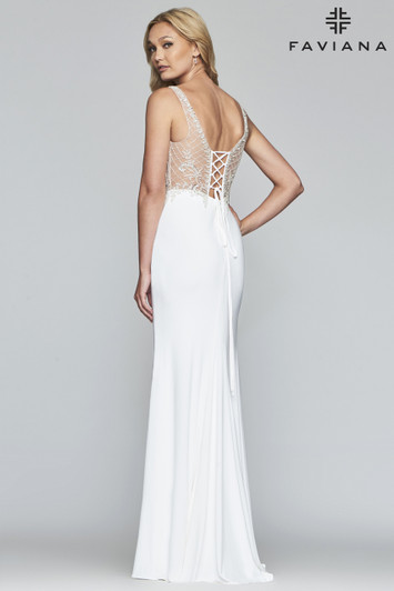 Faviana S10246 Jersey Dress