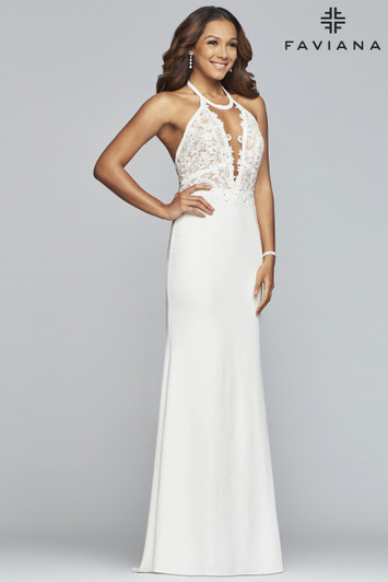Faviana S10296 Jersey Dress