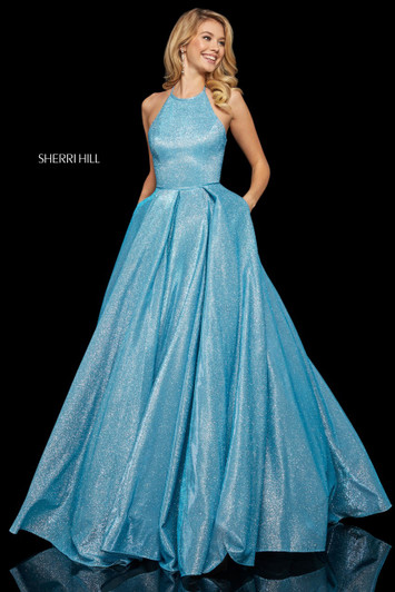 Sherri Hill 52964 Glitter Ballgown Dress