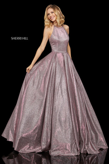 Sherri Hill 52964 Glitter Ballgown Dress