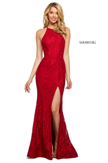 Sherri Hill 53361 Lace Dress