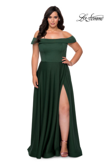 La Femme Curve 29007 Plus Size Dress