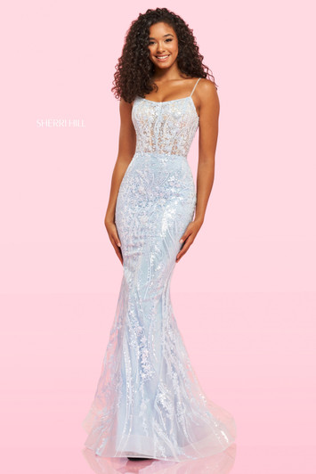 Sherri Hill 54275 Mermaid Lace Prom Dress