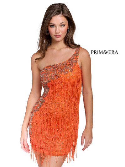 Primavera 3556 Short Homecoming Dress