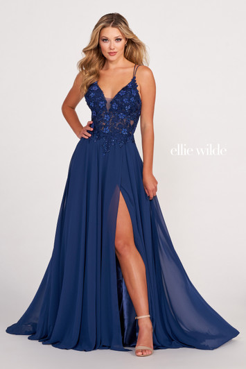 Ellie Wilde EW34078 prom dress