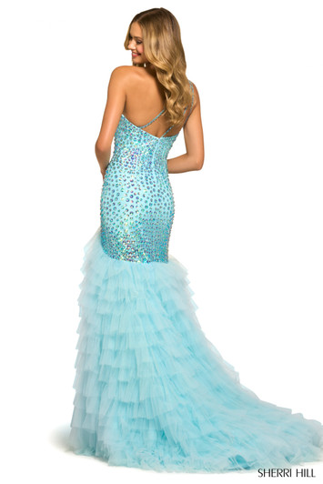 Sherri Hill 55357 One Shoulder Mermaid Dress