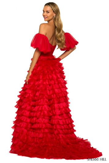 Sherri Hill 55428 Ruffle Prom Dress