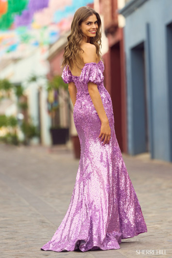 Sherri Hill 55608 Sequin Prom Dress