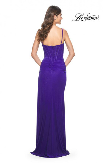 La Femme 32161 Net Jersey Dress