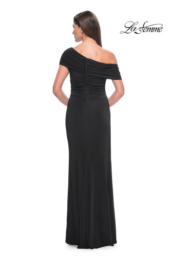 La Femme 31459 Off the Shoulder Mother of Bride Dress