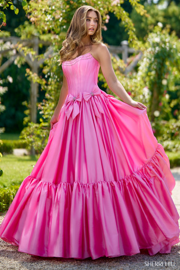 Sherri Hill 56958 Ballgown Dress with bows