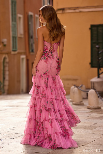 Sherri Hill 57196 Floral Print Dress