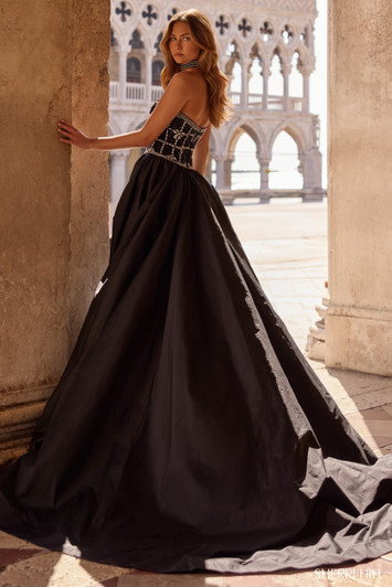Sherri Hill 57496 Strapless Ballgown Dress