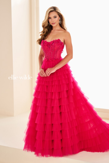 Ellie Wilde EW37026 prom dress