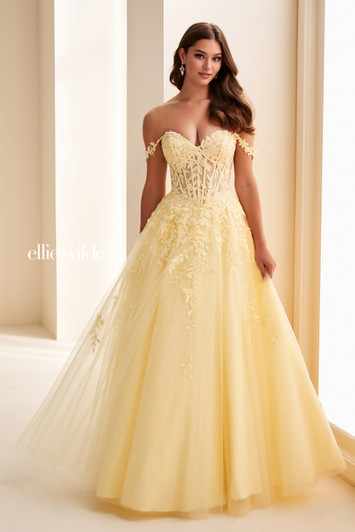 Ellie Wilde EW37028 prom dress