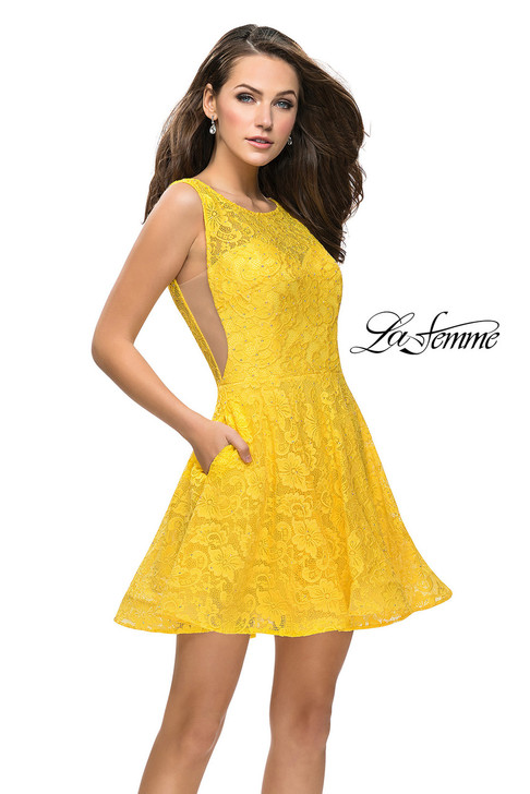 La Femme 26616 short homecoming dress