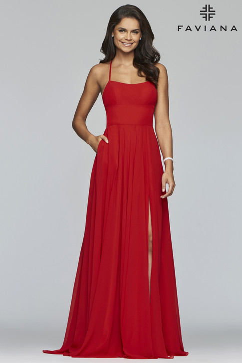 Faviana S10233 Flowy Dress