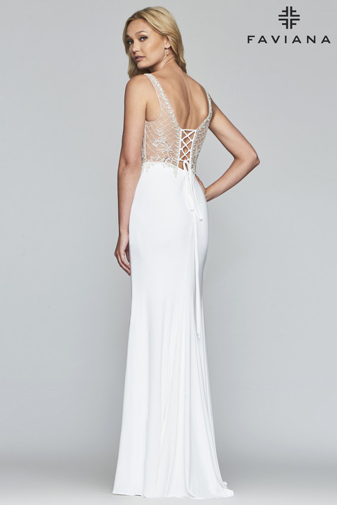 Faviana S10246 Jersey Dress