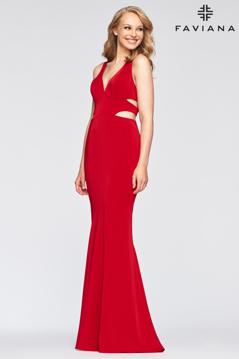 Faviana S10436 Jersey Dress