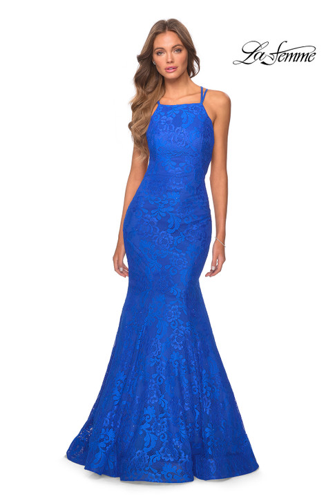 La Femme 28140 Lace Dress