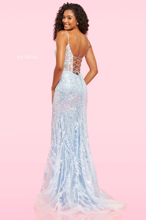 Sherri Hill 54275 Mermaid Lace Prom Dress