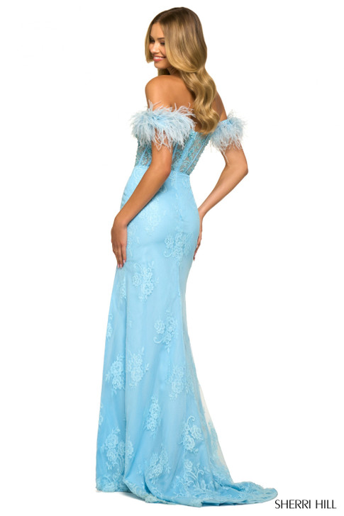 Sherri Hill 55068 Lace Prom Dress