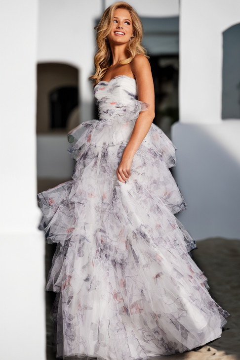 JVN by Jovani JVN38608 Ballgown Dress