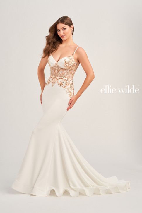 Ellie Wilde ew35078 prom dress