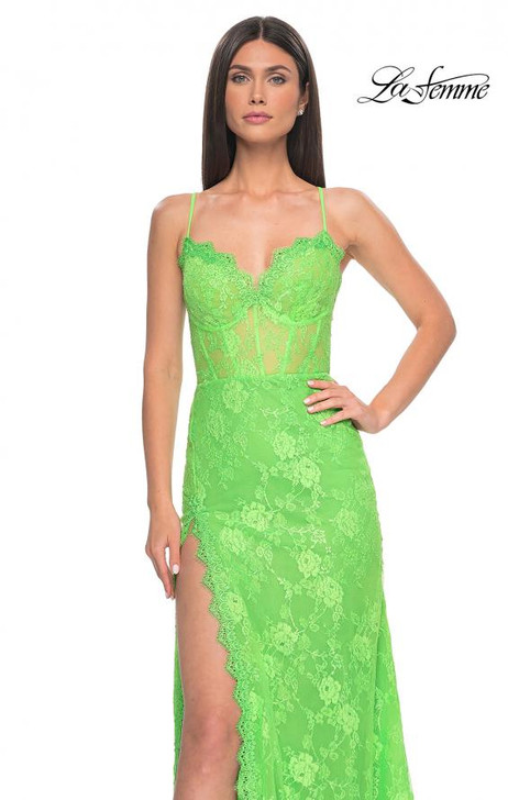 La Femme 32441 Lace Dress