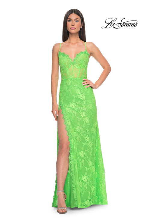 La Femme 32441 Lace Dress