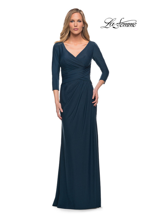 La Femme 29223 Simple Mohter of the Bride Dress