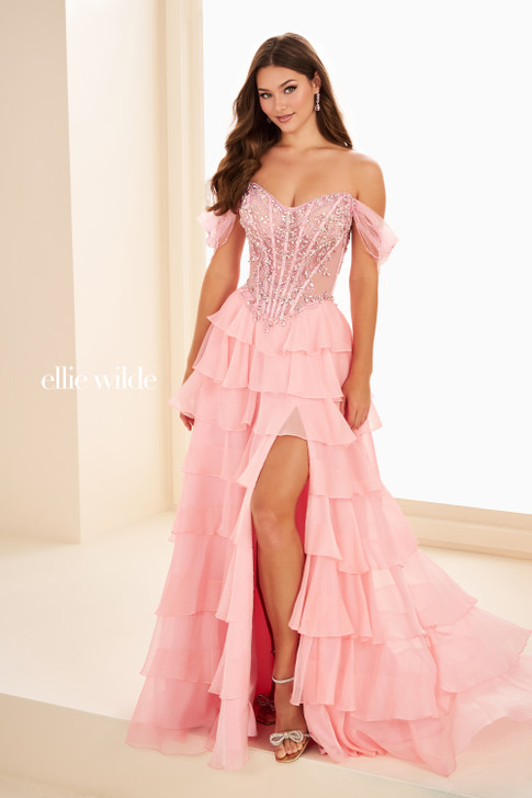 Ellie Wilde EW37018 prom dress