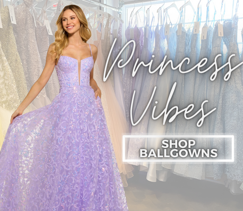 ballgown princess flowy prom dresses