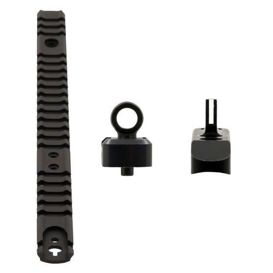 Marlin Picatinny Rail Optic Mount & Ghost Ring Sight Set