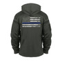 Thin Blue Line Concealed Carry Hoodie