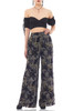 OFF DUTY/WEEK END WIDE LEG PANT BAN1707-0596