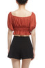 SQUARE NECK CROPPED TOP BAN2011-0181