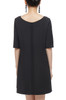 OVAL NECK A-LINE DRESS BAN2102-0172