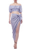 NORMAL WAISTED ANKLE LENGTH SARONG SKIRT BAN2104-1048