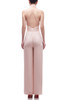 HIGH NECK BACKLESS AND BELTED WIDE LEG JUMPSUITS BAN2107-0419