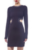 ROUND NECK PENCIL DRESS BAN2108-0355