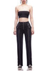 NORMAL WAISTED WITH ZIP ON BOTH LEG PANTS BAN2108-0569