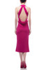 HALTER NECK BELOW THE KNEE DRESS BAN2109-0759