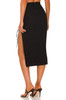 LACE UP ON THE SIDE MID-CALF SKIRT BAN2203-1171