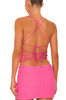 LACE UP FRONT AND BACK TOP P2112-0416