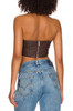 STRAPLESS CROPPED CORSET TOP P2112-0370