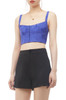 CROPPED STRAP TOP BAN2207-0284