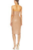 STRAPLESS MID-CALF PENCIL DRESS BAN2209-0960