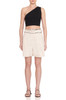 HIGH WAISTED BELTED SHORTS BAN2210-0895-BR