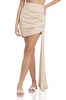 NORMAL WAISTED DRAPPED SKIRT BAN2212-0279